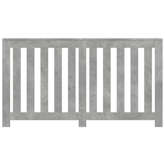 Vidaxl radiatorombouw 149x20x82 cm bewerkt hout betongrijs