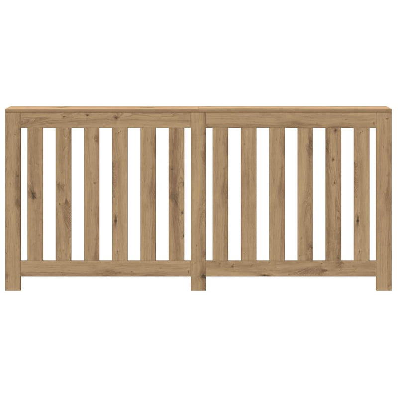 Load image into Gallery viewer, Vidaxl radiatorombouw 175x20x82 cm bewerkt hout artisanaal eikenkleur

