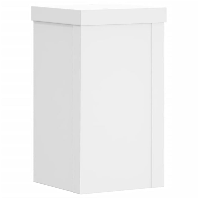 Load image into Gallery viewer, Vidaxl plantenstandaards 2 st 10x10x18 cm bewerkt hout wit
