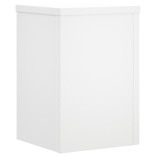 Vidaxl plantenstandaards 2 st 25x25x35 cm bewerkt hout wit