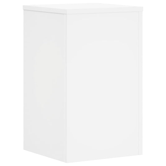 Vidaxl plantenstandaards 2 st 30x30x50 cm bewerkt hout wit