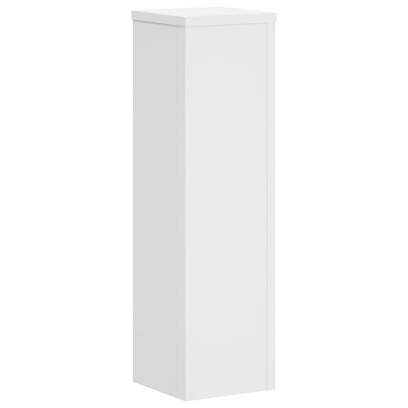 Load image into Gallery viewer, Vidaxl plantenstandaards 2 st 17x17x60 cm bewerkt hout wit
