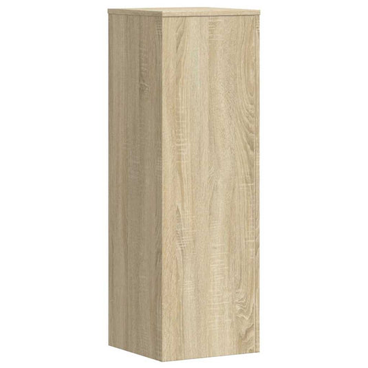 Vidaxl plantenstandaard 33x33x100 cm bewerkt hout sonoma eikenkleurig