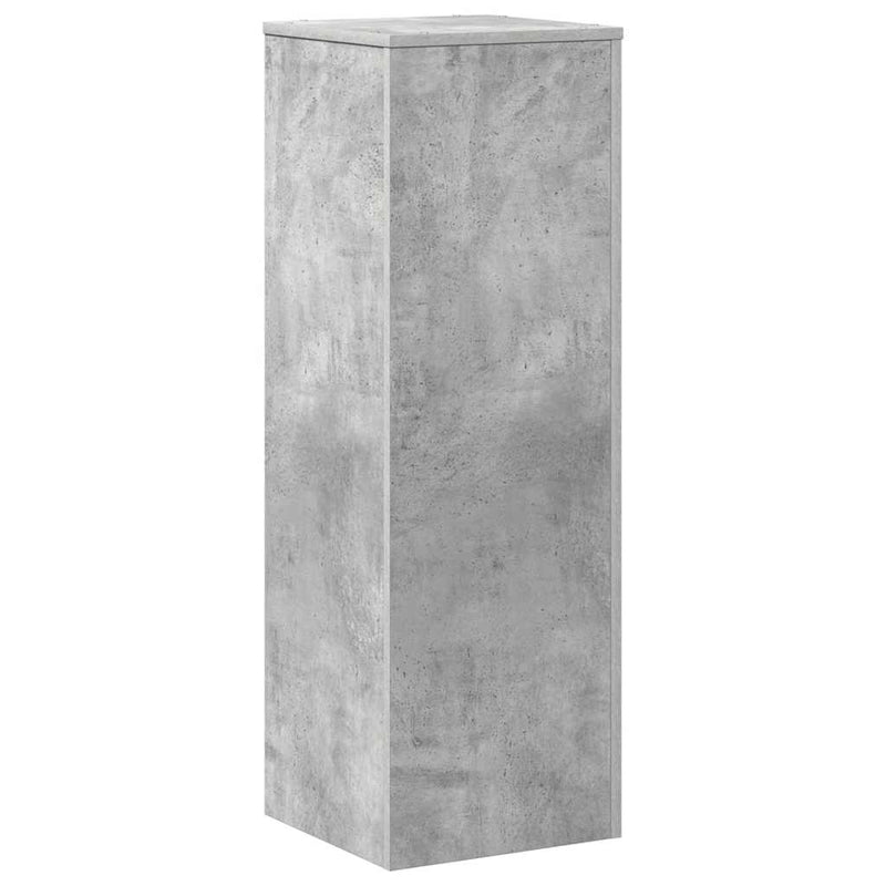 Load image into Gallery viewer, Vidaxl plantenstandaard 33x33x100 cm bewerkt hout betongrijs
