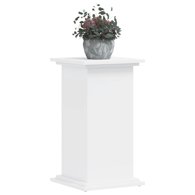 Load image into Gallery viewer, Vidaxl plantenstandaard 33x33x60 cm bewerkt hout wit
