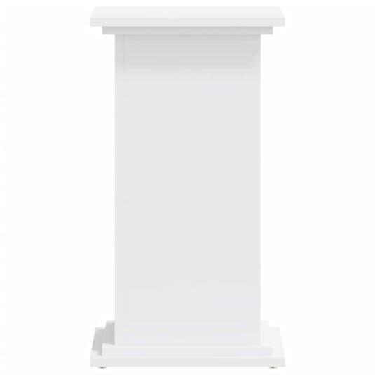 Vidaxl plantenstandaard 33x33x60 cm bewerkt hout wit