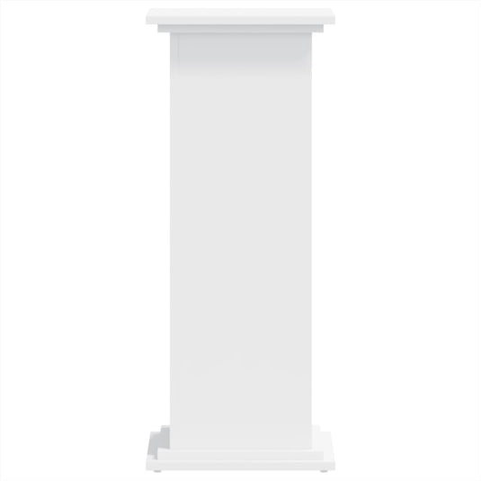 Vidaxl plantenstandaard 33x33x80 cm bewerkt hout wit
