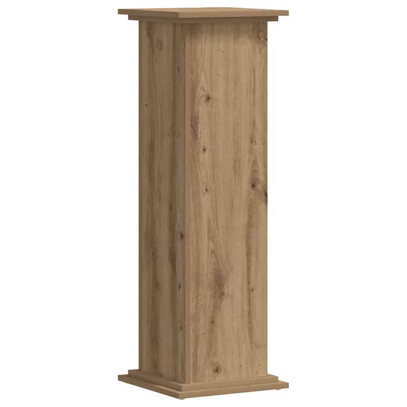 Load image into Gallery viewer, Vidaxl plantenstandaard 33x33x100 cm bewerkt hout artisanaal eiken
