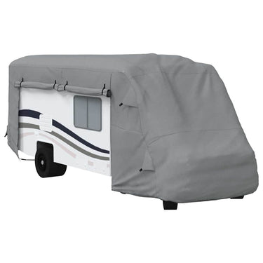 Vidaxl camperhoezen 730x235x275 cm vliesvlies grijs