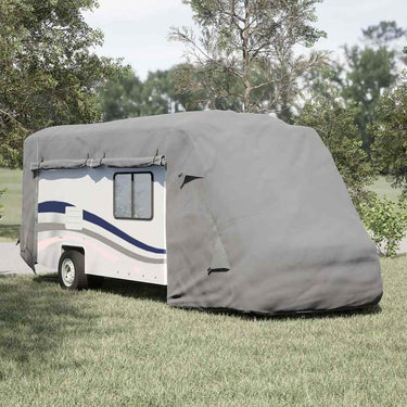 Vidaxl camperhoezen 730x235x275 cm vliesvlies grijs