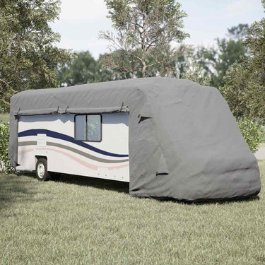 Vidaxl camperhoezen 870x235x275 cm vliesvlies grijs