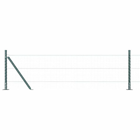 Vidaxl afrasteringspaal 26 pcs grijs 3,2 x 3,2 x 50 cm