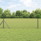 Vidaxl afrasteringspaal grijs 10 x 0,4 m (40 x 40 mm gaas)