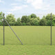 Vidaxl afrasteringspaal grijs 10 x 1,6 m (60 x 60 mm gaas)