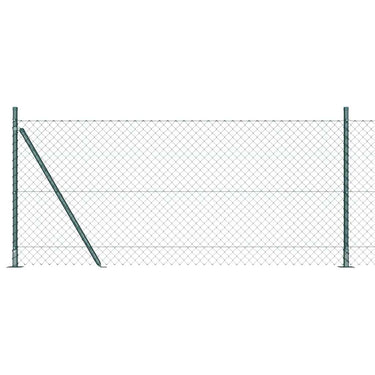 Vidaxl afrasteringspaal groen 10 x 0,8 m (40 x 40 mm gaas)