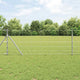 Vidaxl afrasteringspaal gegalvaniseerd 25 x 0,8 m staal