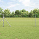 Vidaxl afrasteringspaal gegalvaniseerd 25 x 0,8 m staal