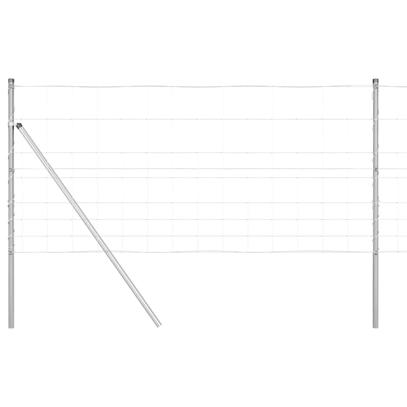 Load image into Gallery viewer, Vidaxl afrasteringspaal gegalvaniseerd 25 x 1 m staal
