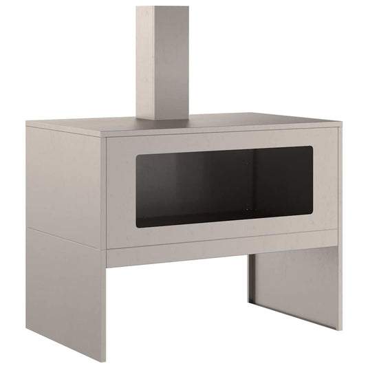 Vidaxl vuurkorf bruin 80 x 50 x 96 cm cortenstaal