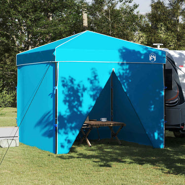 Vidaxl luifeltent blauw 243 x 243 x 251 cm stof