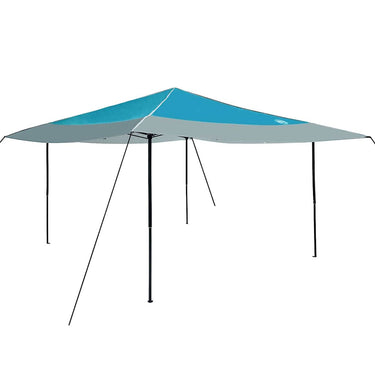 Vidaxl luifeltent blauw 395 x 395 x 251 cm stof