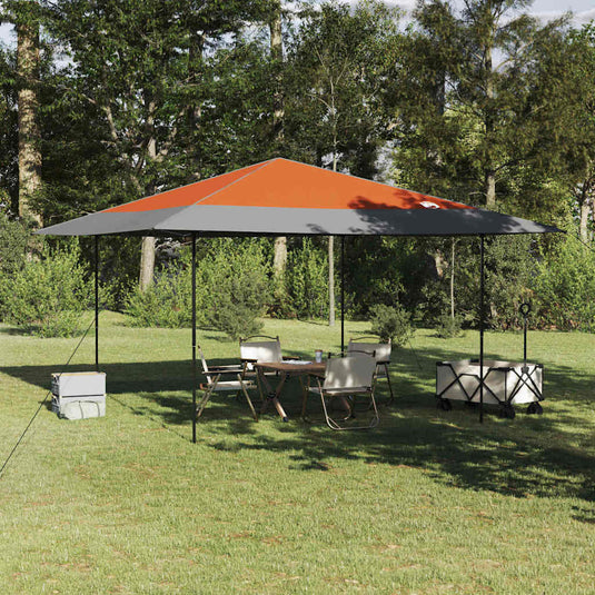 Vidaxl luifeltent oranje 395 x 395 x 251 cm stof