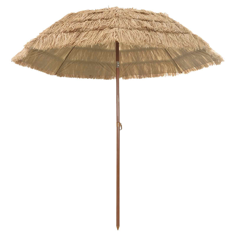 Load image into Gallery viewer, Vidaxl tuinparasol naturel 205 x 205 x 210 cm
