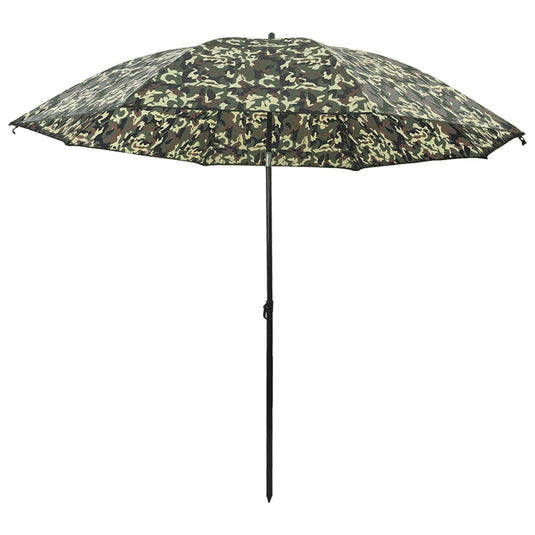 Vidaxl vis paraplu camouflage 240 x 210 cm oxford polyester
