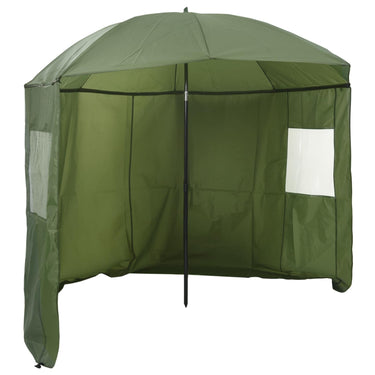 Vidaxl vis paraplu geel leger 300 x 240 cm oxford polyester