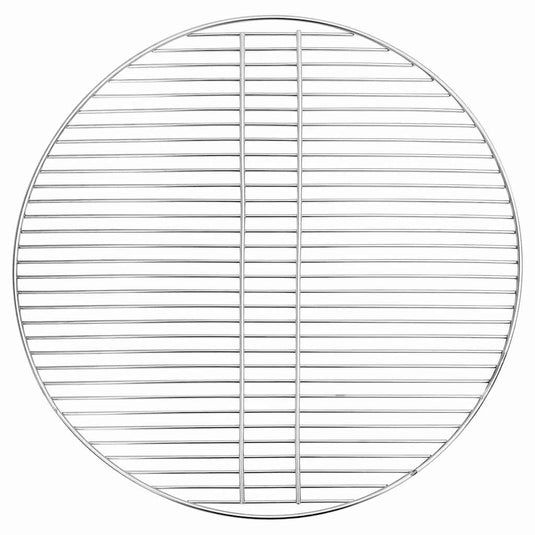 Vidaxl barbecuerooster zilver 60 x 60 cm roestvrij staal