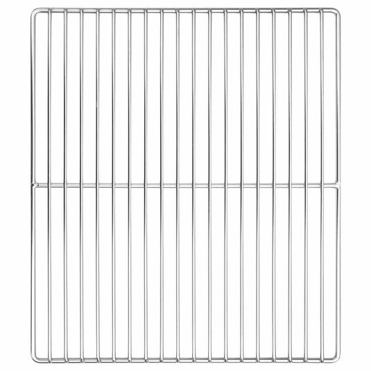 Vidaxl grillrooster zilver 40 x 35 cm roestvrij staal