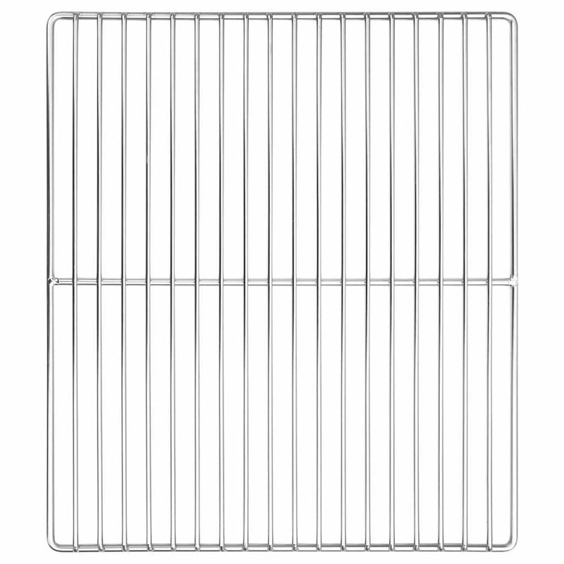 Load image into Gallery viewer, Vidaxl grillrooster zilver 40 x 35 cm roestvrij staal
