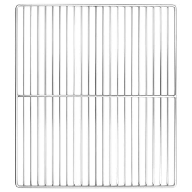 Vidaxl grillrooster zilver 45 x 40 cm roestvrij staal