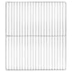 Vidaxl grillrooster zilver 45 x 40 cm roestvrij staal
