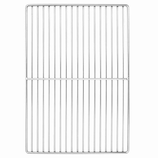 Vidaxl grillrooster zilver 47 x 32,5 cm roestvrij staal