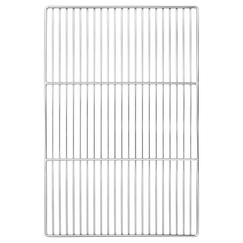 Load image into Gallery viewer, Vidaxl grillrooster zilver 60 x 40 cm roestvrij staal
