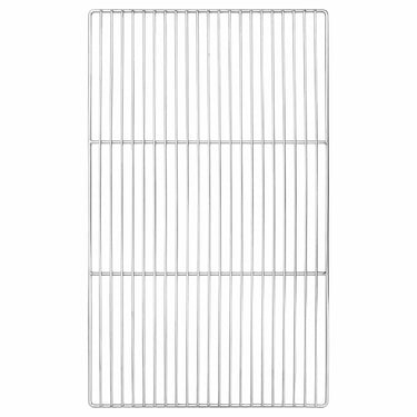 Vidaxl grillrooster zilver 67 x 40 cm roestvrij staal