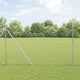 Vidaxl afrasteringspaal zilver 25 x 1,5 m (25 mm gaas) staal