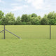 Vidaxl afrasteringspaal grijs 25 x 0,4 m (13 mm gaas) staal en pvc