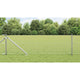 Vidaxl afrasteringspaal zilver 10 x 0,6 m (25 mm gaas) staal