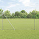 Vidaxl afrasteringspaal zilver 10 x 1,6 m (36 mm gaas) staal
