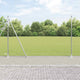 Vidaxl afrasteringspaal zilver 10 x 1,5 m (50 mm gaas) staal