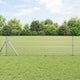 Vidaxl afrasteringspaal zilver 10 x 0,5 m (12 x 12 mm mesh) staal