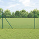 Vidaxl afrasteringspaal groen 10 x 1 m (12 x 12 mm gaas) staal