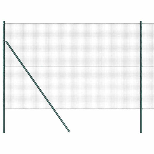Vidaxl afrasteringspaal groen 10 x 1,5 m (16 x 16 mm gaas)