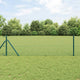Vidaxl afrasteringspaal groen 25 x 0,5 m (19 x 19 mm mesh) staal