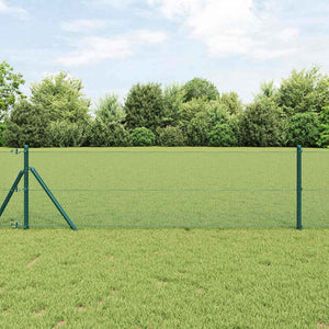 Vidaxl afrasteringspaal groen 50 x 0,4 m (12 x 12 mm gaas)
