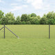 Vidaxl afrasteringspaal grijs 25 x 0,8 m (25 x 25 mm gaas)