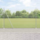 Vidaxl afrasteringspaal zilver 10 x 1,5 m (16 x 16 mm gaas) staal