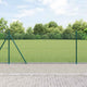 Vidaxl afrasteringspaal groen 10 x 1 m (12 x 12 mm gaas) staal